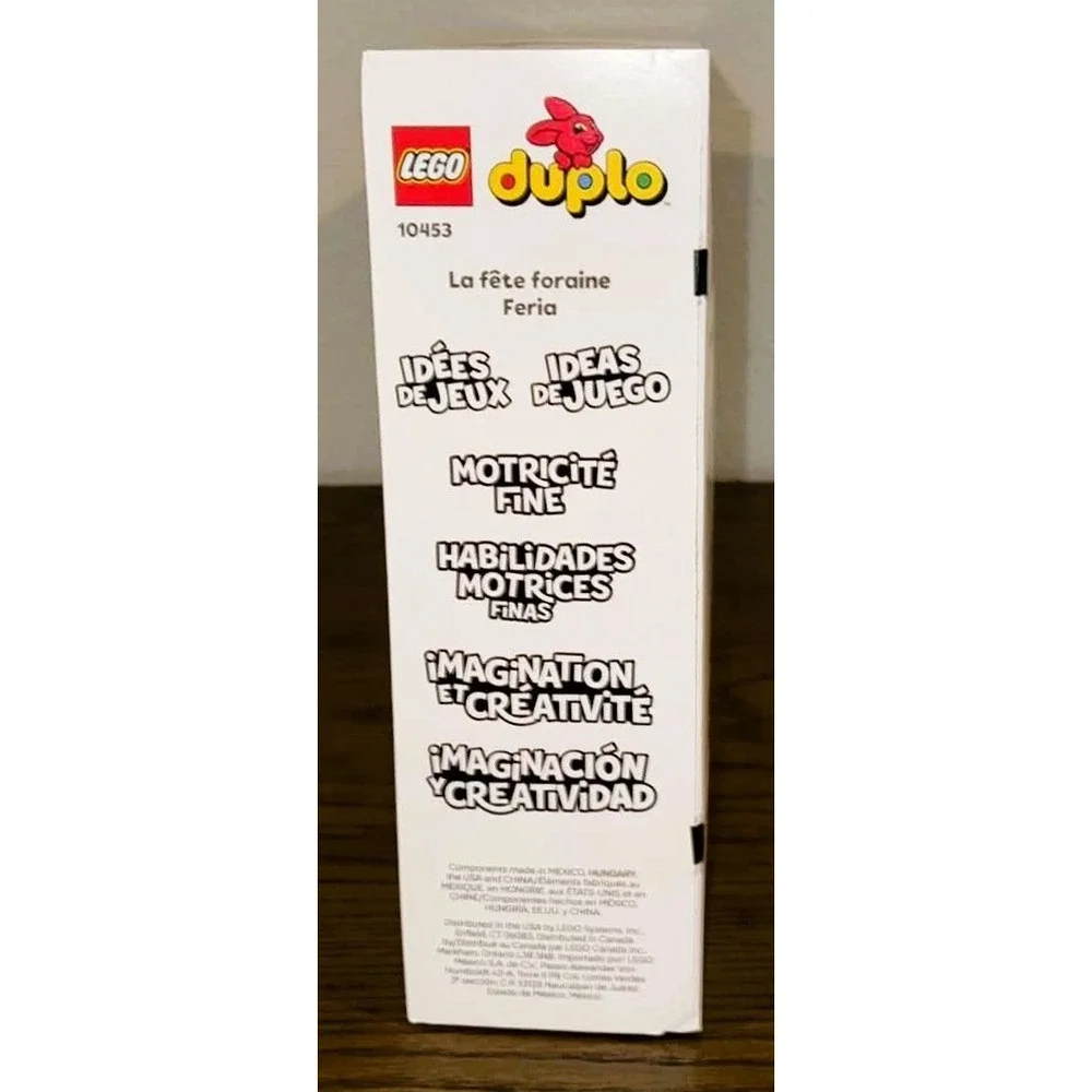 LEGO DUPLO Peppa Pig Funfair 10453 53 Pieces Ages 2+ Logical Creative Challenges